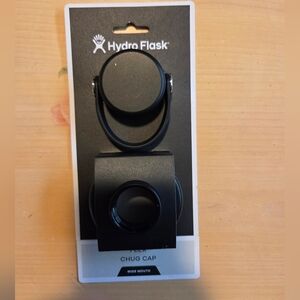 Hydro Flask Black Chug Cap with Loop